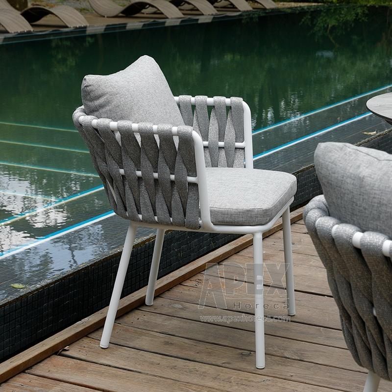 Hot Selling Wholesale Home Beach Rattan Outdoor Patio Bistro Garden Dining Chair