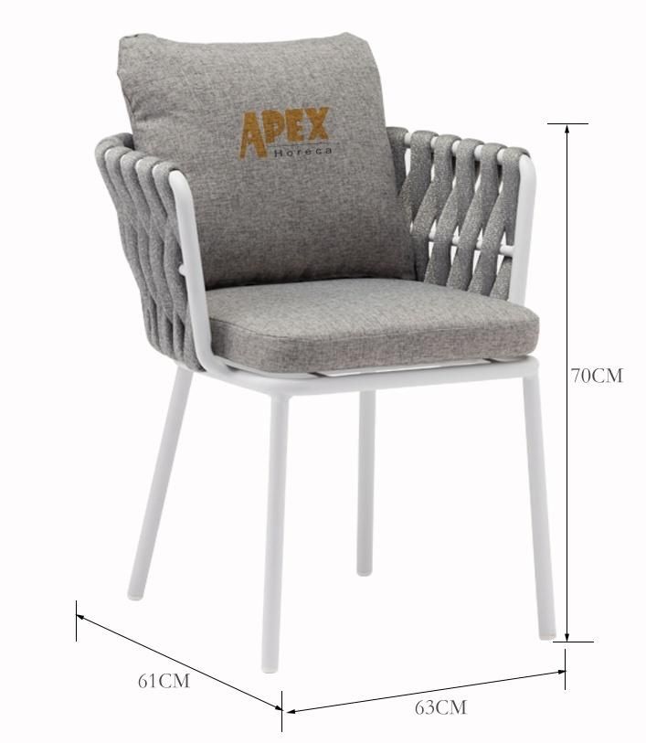 Hot Selling Wholesale Home Beach Rattan Outdoor Patio Bistro Garden Dining Chair