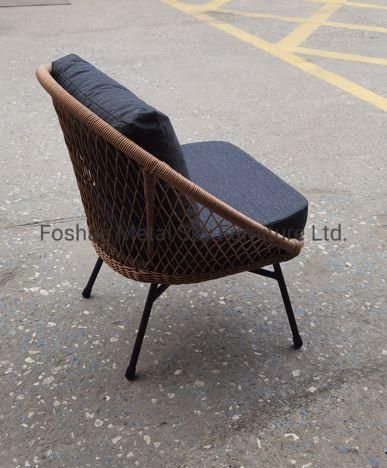 Outdoor Hotel Restaurant Patio Garden Aluminum Rattan Wicker Chair Sofa