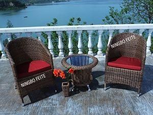 Garden Modern PE Wicker Chair (CNS-2267-R)