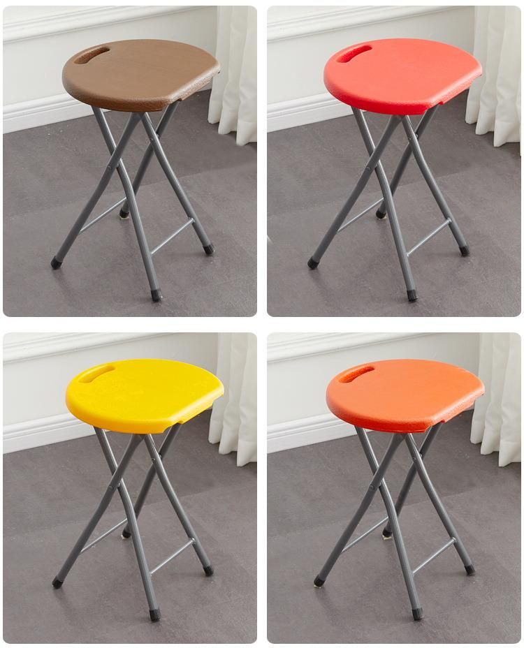 Manufacturer Hotsale Colorful Adults Kids Step Plastic Foldable Stool