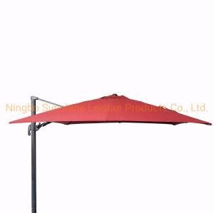 3X3m Aluminum Huge Cantilever Hanging Umbrella