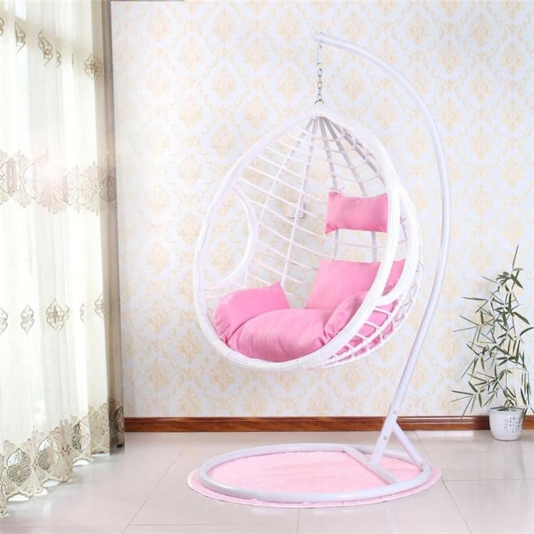 Wholesale Comfortable Leisure Home Minitype Garden Hanging Rattan Swing Chair