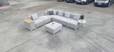 High Quality Customized New Darwin Metal China Rattan Patio Sofa Set Furniture