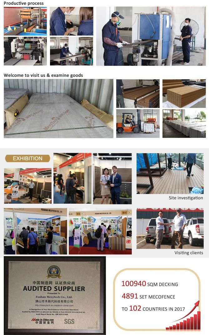 Foshan Manufacturer Customized Outdoor Garden Decorative WPC Pergola Gazebo Steel Structure