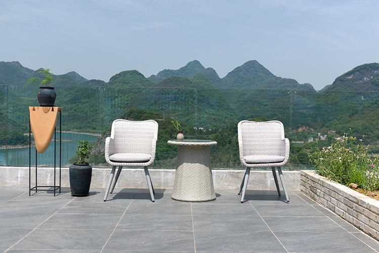 3PCS Casual Patio Rattan Garden Furniture Seating Set