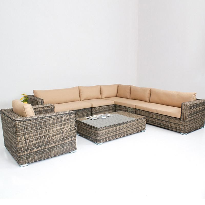 Hot Sales Outdoor Aluminum Rattan & Wicker Furniture Garden Sets