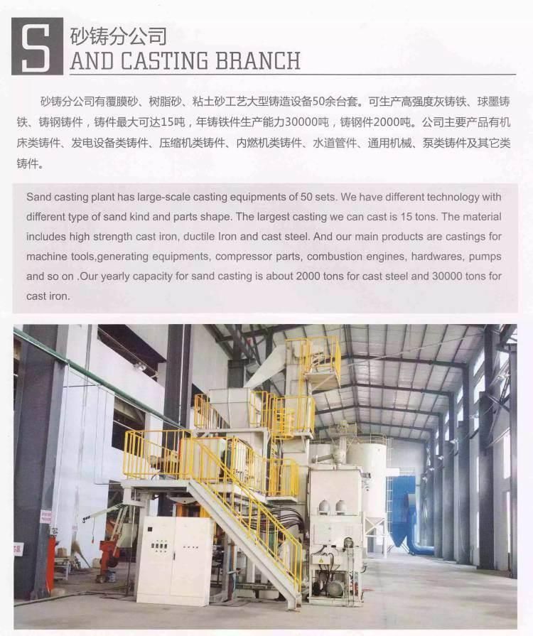 ISO9001 Qingdao OEM Metal Ductile Iron Casting Bench Leg Cast Parts with Painting