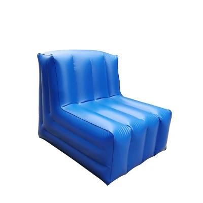 China Factory New Design PVC Inflatable Sofa with Cover