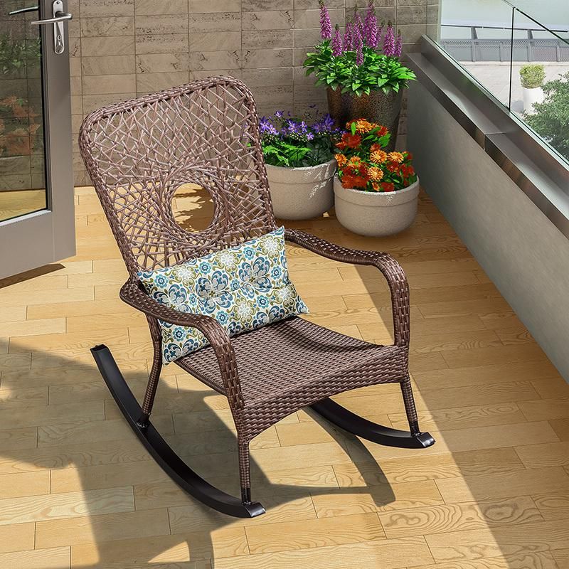 Pure Color Outdoor Garden 3 PCS Zero Gravity Folding Lounge Table Chair Set Chair