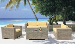 Rattan Outdoor Sofa (960) , Rattan Wicker Sofa, Plastic Garden Sofa