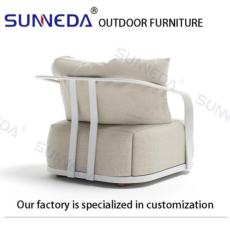 Wholesale Lounge Creative Design Upholstered Durable Outdoor Simple Sofa Furniture