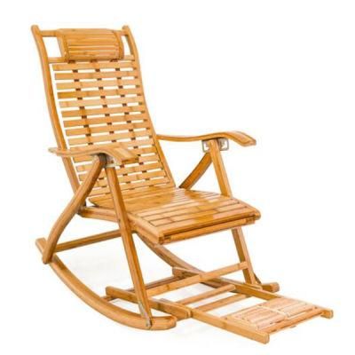 Adjustable Folding Deck Chair for Patio Balcony