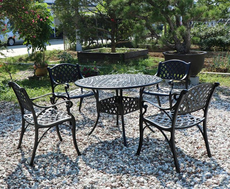 Bistro Table 3 Piece Antique 0utdoor Cast Aluminum Bistro Table Furniture Set