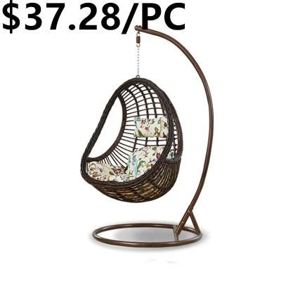 High Quality Garden Outdoor Hanging Egg Metal Patio Swing Chair
