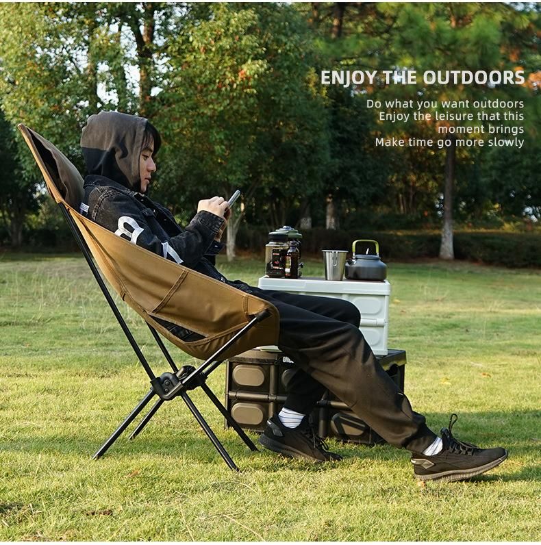 Jetshark Outdoor Hot Selling Telescopic Portable Durable Camping Ultra Light Fishing Combination Folding Chair