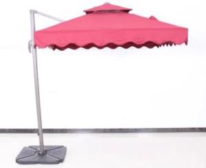 10 Ftx10ft Luxury Big Rome Umbrella Double Roof Garden Umbrella