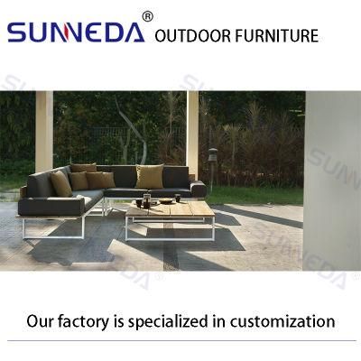 Modern Design Aluminum Outdoor Sofa Aluminum Garden Furniture Sofa