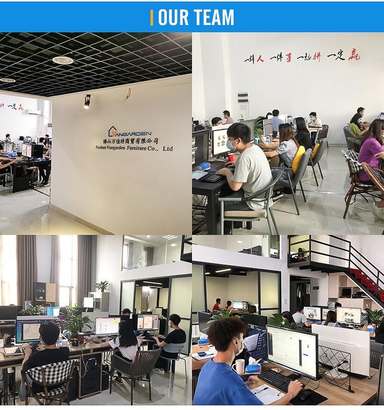 High Quality Die Casting Aluminum Housing Products with Round Table and 4 Detachable Chair