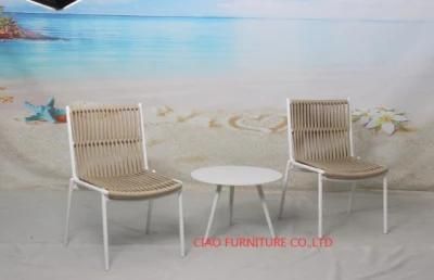 New Design Patio Set Rope Chair Aluminum Table Outdoor Furniture