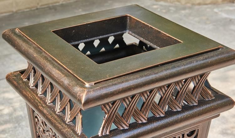 Outdoor Furniture Bins Cast Aluminum Garden Bistro Furniture Patio
