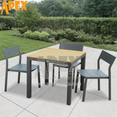 Best Price Wholesale Comfortable Outdoor Dining Room Stackable Aluminum Chair