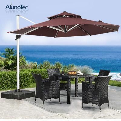 Sunshade Garden Furniture Patio Parasols Aluminum Roman Cantilever Umbrellas