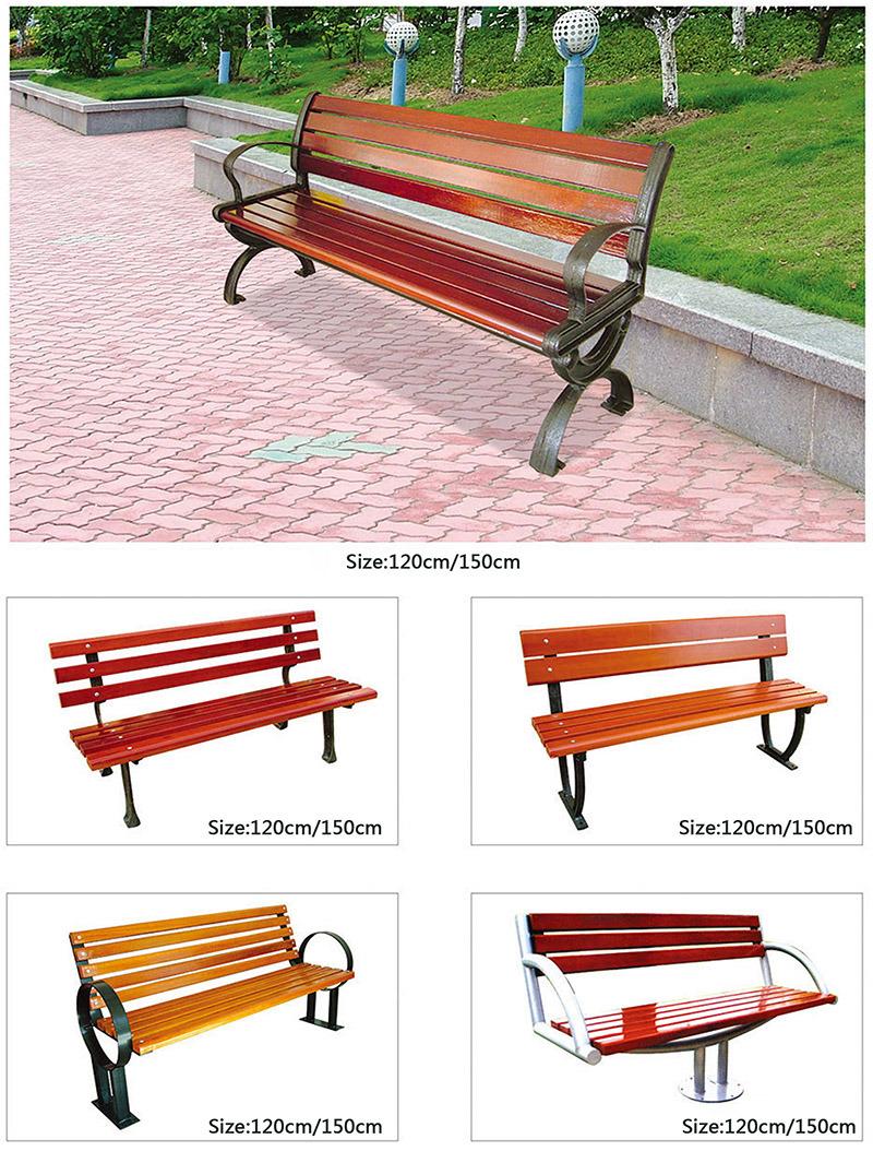 Iron Garden Bench 2 Seats China Manufacturer