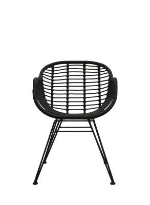 Factory Price Non Wood Rattan Garden Wicker Tablet Stackable Furniture Outdoor Chair
