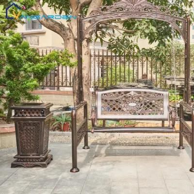 Outdoor Furniture Bins Cast Aluminum Garden Bistro Furniture Patio