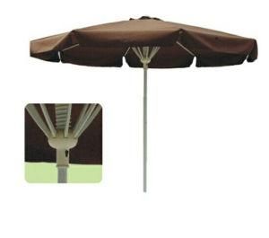 10 FT Push up Spring Garden Parasol Outdoor Umbrella