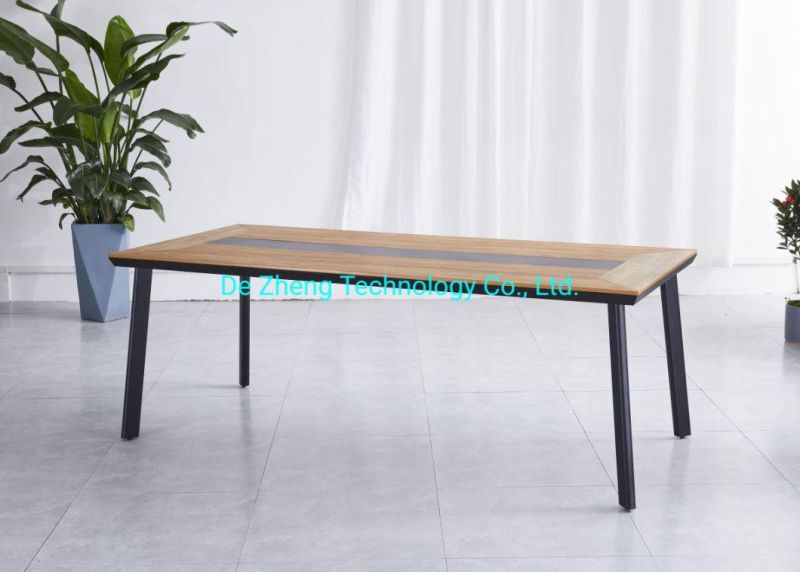 Commercial Outdoor Furniture Patio Garden Table Sets with Chairs for Hotel Restaurant Contract