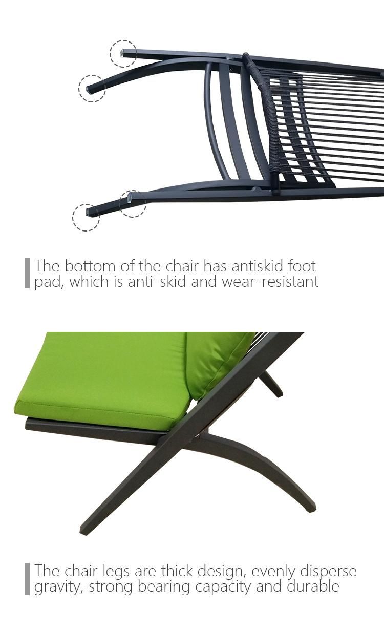 New Customized Darwin or OEM Carton Package Rope Restaurant Chair