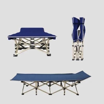 Metal Bunk Cot Steel Frame Sleep Adjustable Folding Bed Portable Tactical Outdoor Camping Cot Bed