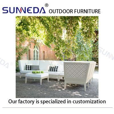 European Style Fashion Leisure Hotsale Waterproof Fabric Cushion Furniture Set