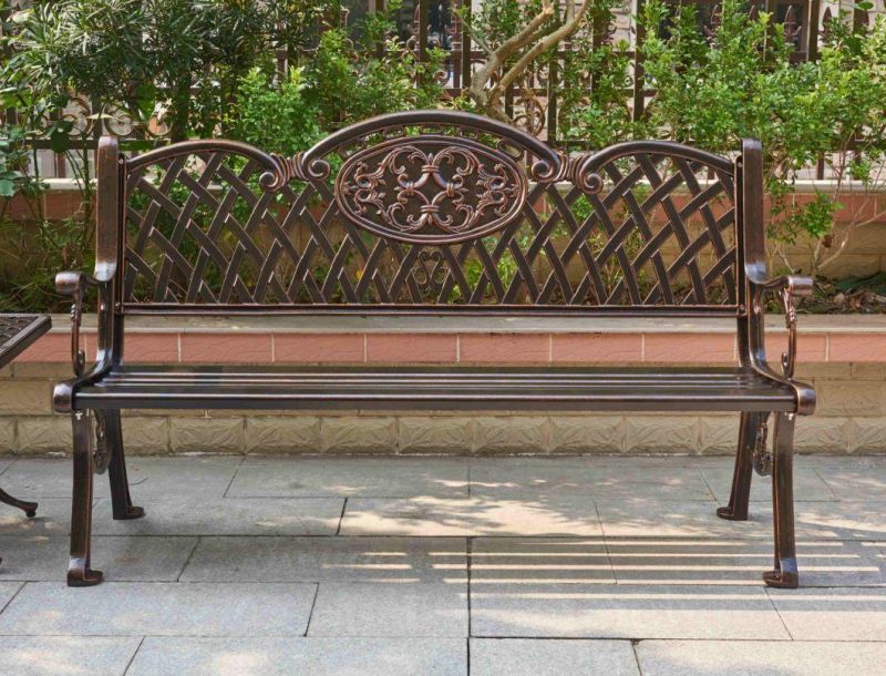 Powder Coated Black Outdoor Chair