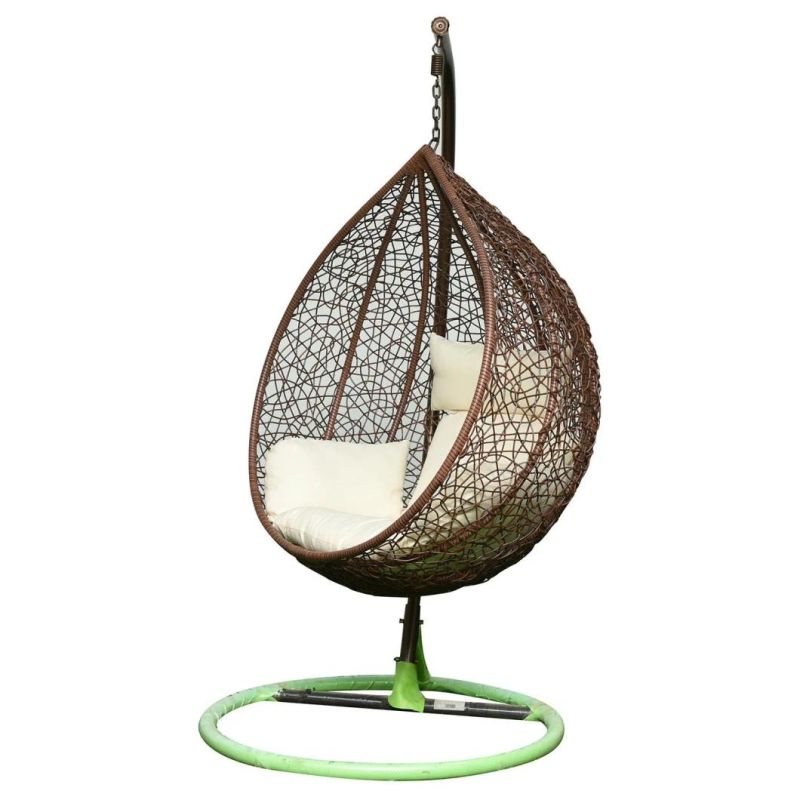 Rattan Swing Garden Hanging Chair Garden Rattan Egg for Children Playing