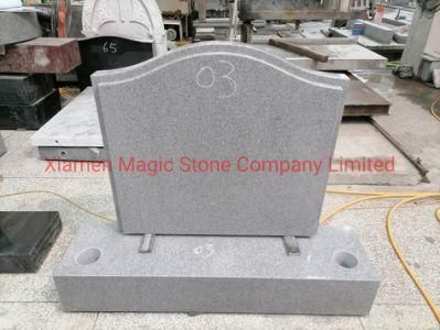 Cheap Small Grey Granite Stone Slabs Grave Stone Tombstone