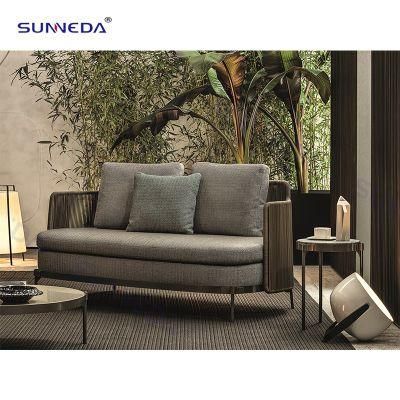 Hotel Simple Aluminum Sofa Leisure Rope Garden Outdoor Furniture