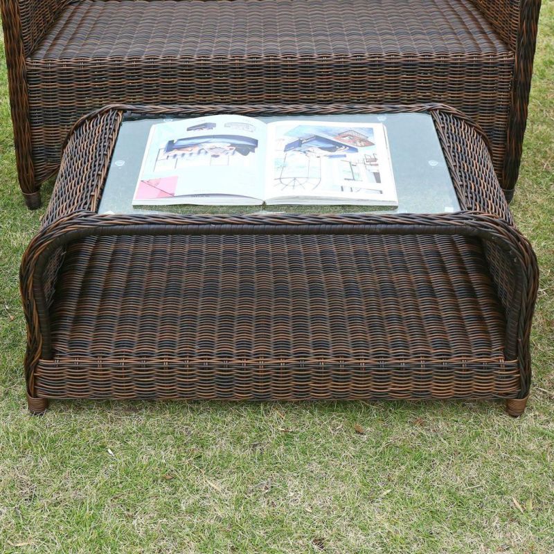 Modern Rattan Outdoor Furniture New Style All Weather Outdoor Sofa for Hotel