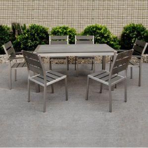 King Patio Hotel Home Modern Table and Chair Aluminum Leisure Dining Set Outdoor Garden Restaurant Furniture
