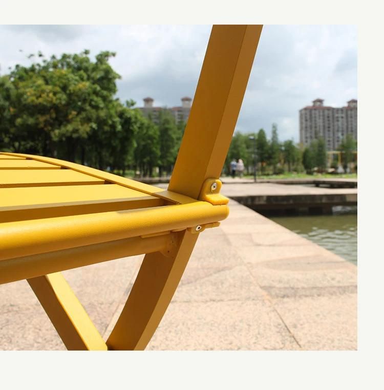 OEM Aluminum Carton Garden Furnitures Outside Furniture Outdoor Chairs Foshan Supplier Patio Chair