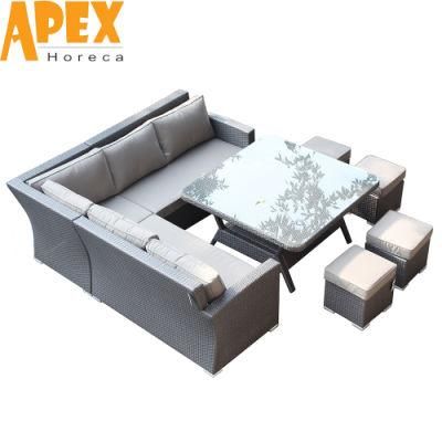 Wholesale High Quality Outdoor Garden Patio Furniture Corner Sofa Set