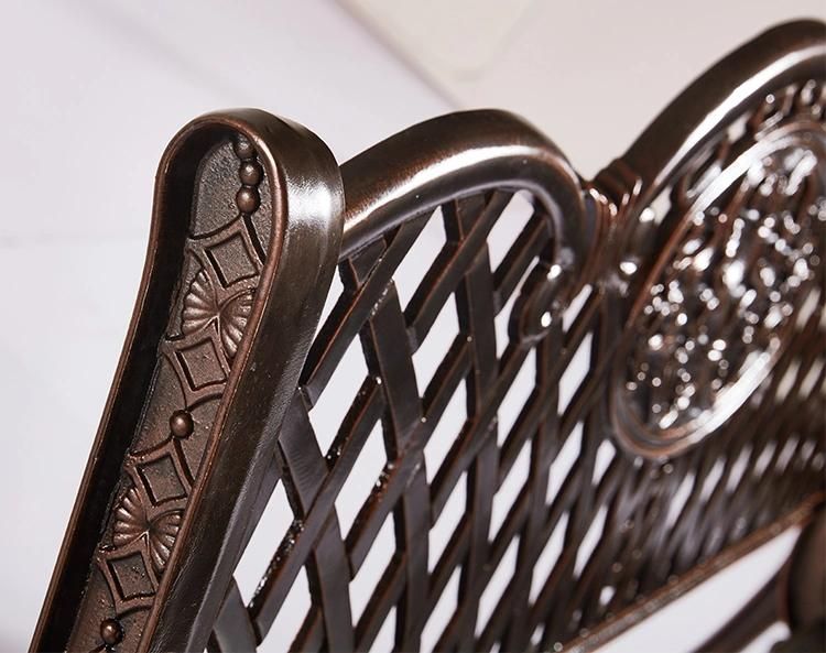 150cm in Length Aluminum Bench Chair Metal Outdoor for Park