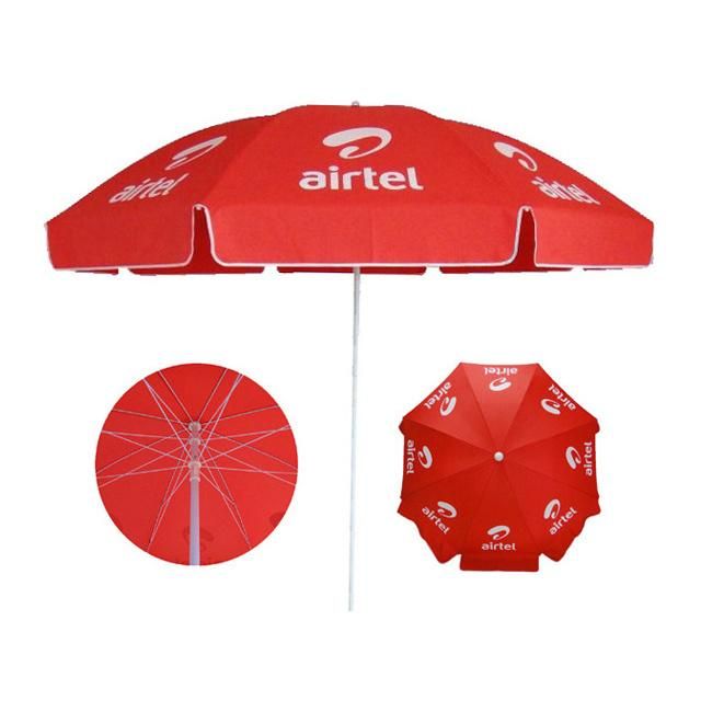 UV Protection Outdoor Large Beach Sun Umbrella with Restaurant Garden