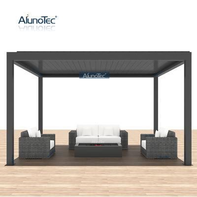 Customized Size Factory AlunoTec Solid Plywood Box Packing Adjust Pergola Sun Shade Outdoor
