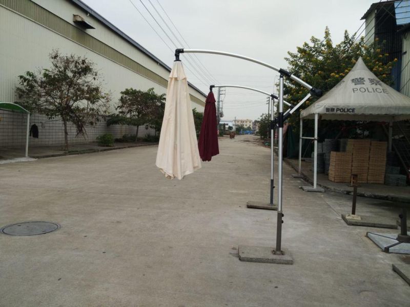 Modular Colorful Darwin Black and White Outdoor Large Standing Umbrella