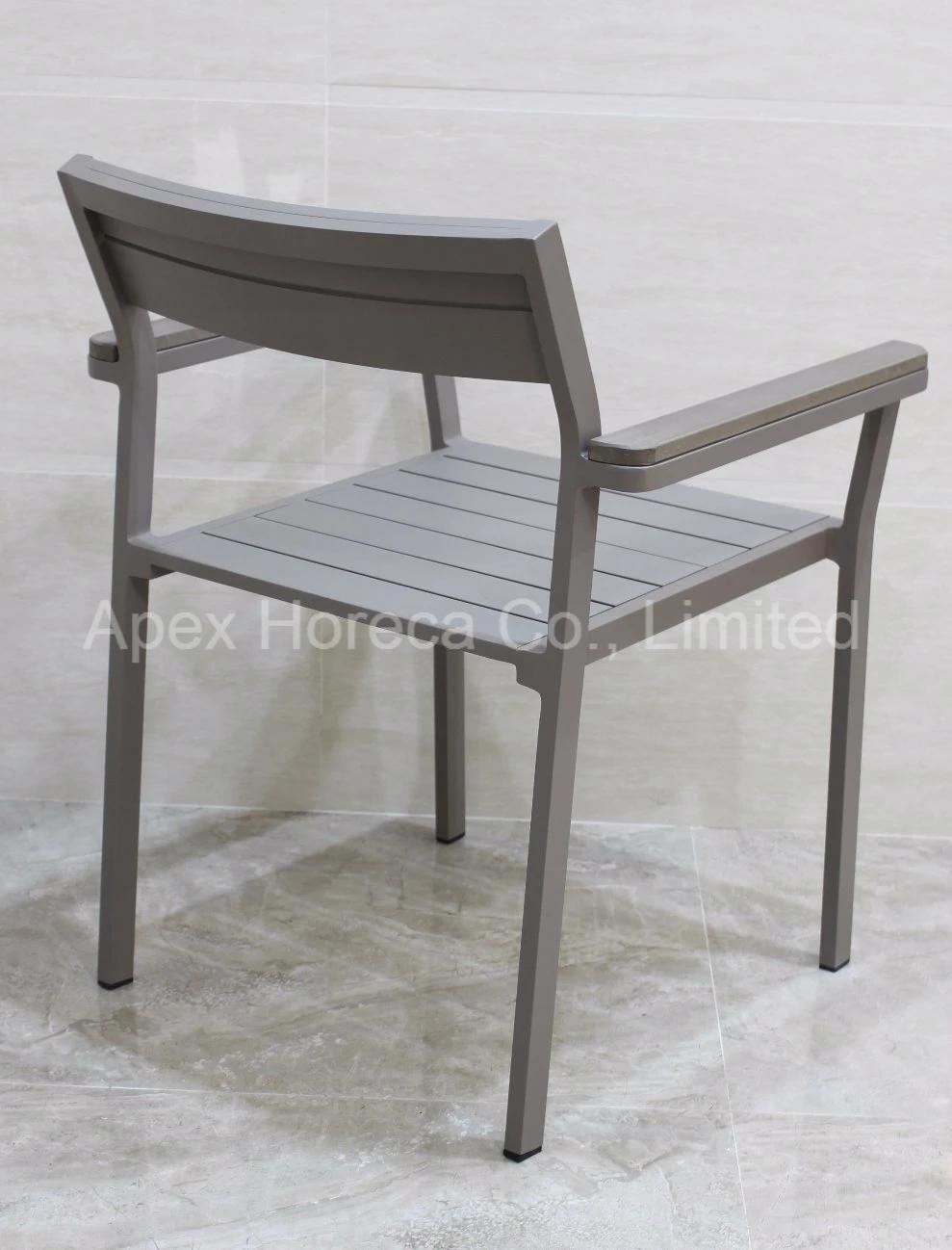 Bistro Modern Restaurant Sectional High Quality Aluminum Sidechair