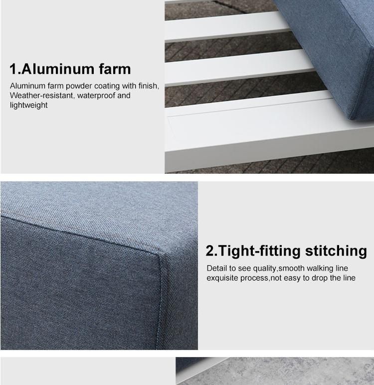 Hot Sales Modern Furniture Patio Living Room Sofa Set