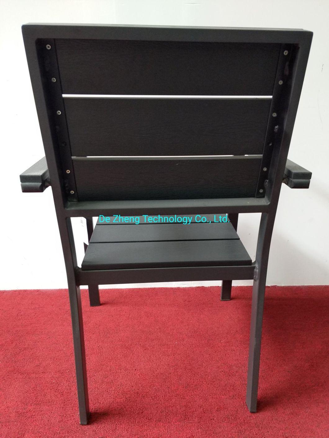 Outdoor Public Garden Rattan Furniture Country Club Leisure Dining Chair Set